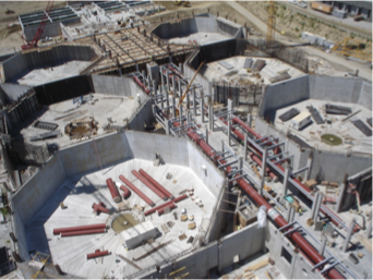 Water treatment plant, Omaha, Nebraska, USA